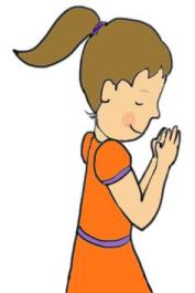 girl praying